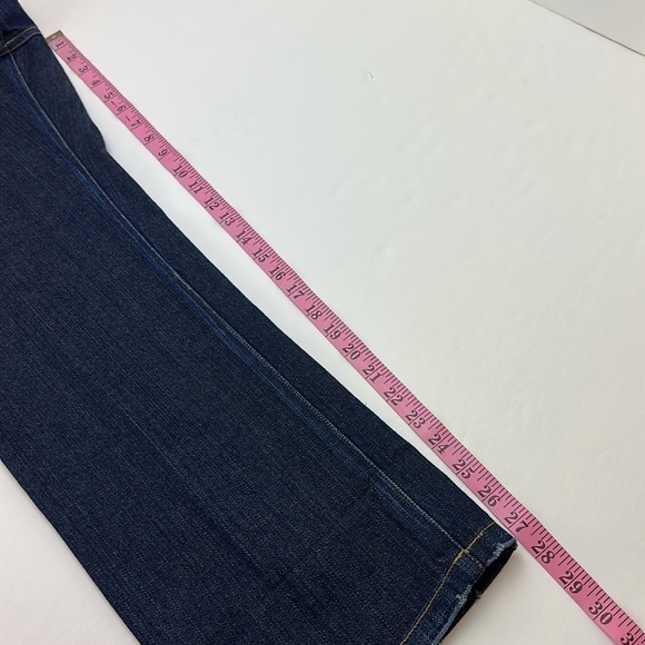Tommy Hilfiger Straight Leg Jeans Size 12 Dark Wash Denim - Picture 11 of 15